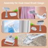ScrubWiz Steam Mop Cleaner with Detachable Handheld Steamer, 12-in-1 Multi-purpose Accessories, 2 Adjustable Levels and Heats up in 10s for Cleaning Floor, Grout, Tile, Carpet and Whole Home Use - Image 6