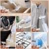 ScrubWiz Steam Mop Cleaner with Detachable Handheld Steamer, 12-in-1 Multi-purpose Accessories, 2 Adjustable Levels and Heats up in 10s for Cleaning Floor, Grout, Tile, Carpet and Whole Home Use - Image 3