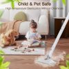 ScrubWiz Steam Mop Cleaner with Detachable Handheld Steamer, 12-in-1 Multi-purpose Accessories, 2 Adjustable Levels and Heats up in 10s for Cleaning Floor, Grout, Tile, Carpet and Whole Home Use - Image 4